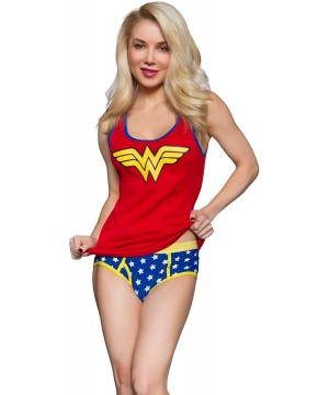 Sets Wonder Woman Ribbed Tank & Panty Set for Women - CR11ZDML1PZ