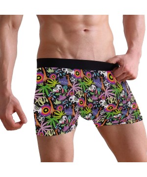 Boxer Briefs Mens Boxer Briefs Underwear Breathable Pouch Soft Underwear - Africa Ethnic Stylized - CP18ARIZCZ7