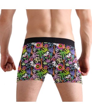 Boxer Briefs Mens Boxer Briefs Underwear Breathable Pouch Soft Underwear - Africa Ethnic Stylized - CP18ARIZCZ7