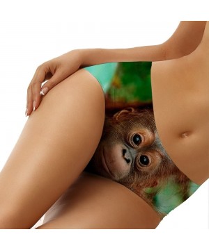 Panties 3D Animal Print Underwear Sexy Panties for Ladies - Monkey - CC18C8LC522