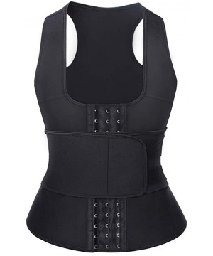 Shapewear Womens Waist Trainer for Women Working Out Corset Waist Cincher Trimmer Vest Body Shaper Sport Girdle Belt - Bblack...