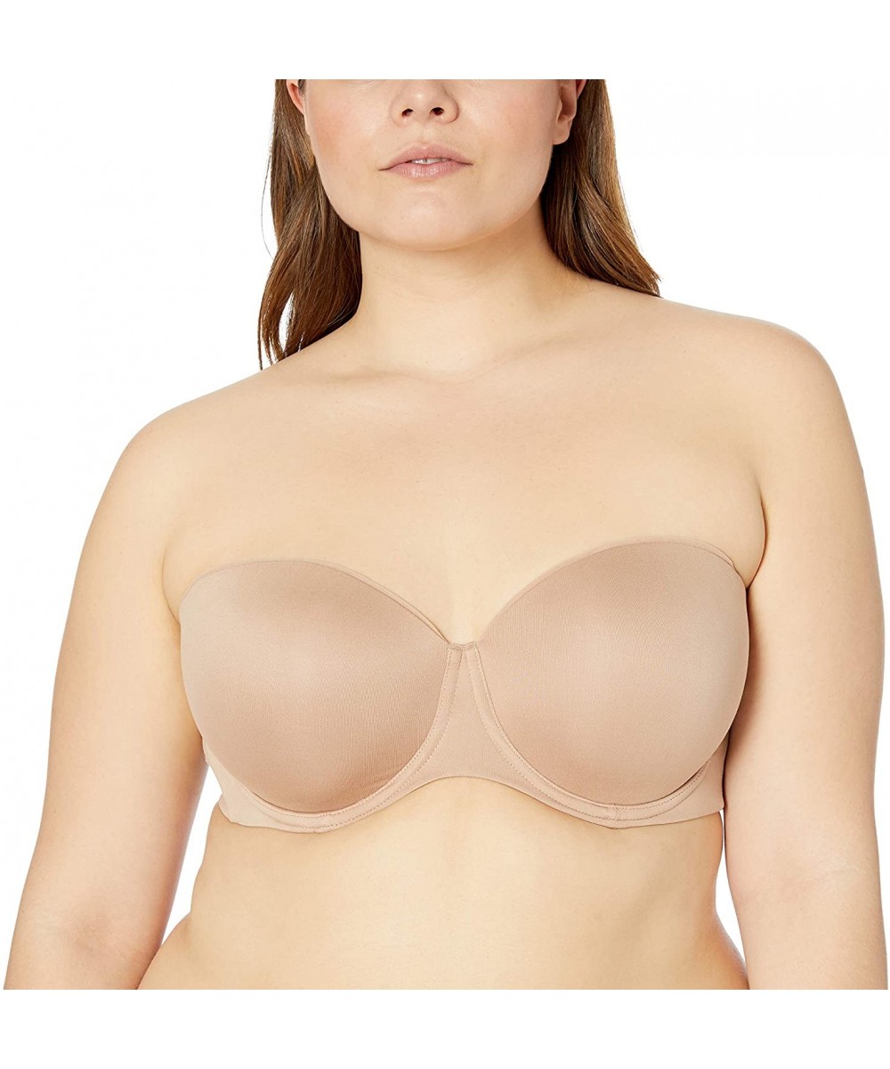 Bras Women's Elements Fo Bliss Underwire Contour Strapless Bra - Toasted Almond - CX18E4K3QWN