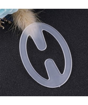 Accessories Bra Strap Clip Invisible Bra Converter Clip Anti-Slip Oval Shaped Bra Strap Buckle for Women Black - Transparent ...