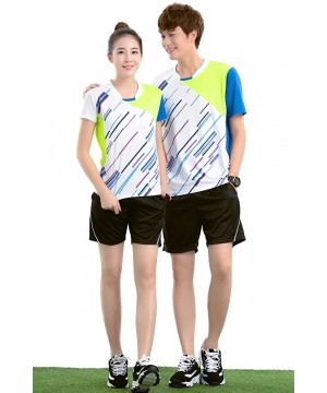 Shapewear Badminton Jerseys Uniforms Table Tennis Clothing Sportswear Set 2 PCS - White-womens - CK18E86GEYY